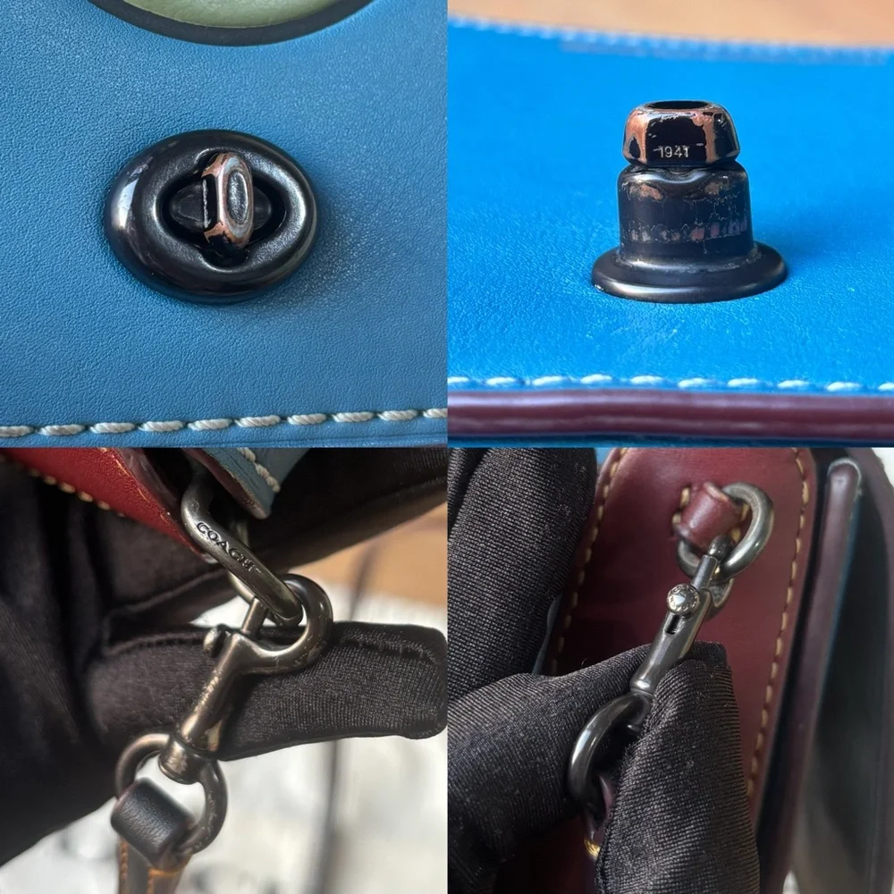 COACH Dinky Bag With Space Patches - Picture 12 of 16